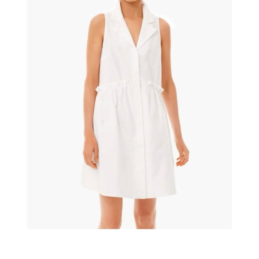 Tuckernuck White Sleeveless Royal Oxford Shirt Dress XS NWT New Summer Dress